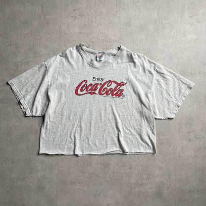 Vintage 90's Hanes Coca Cola cropped póló