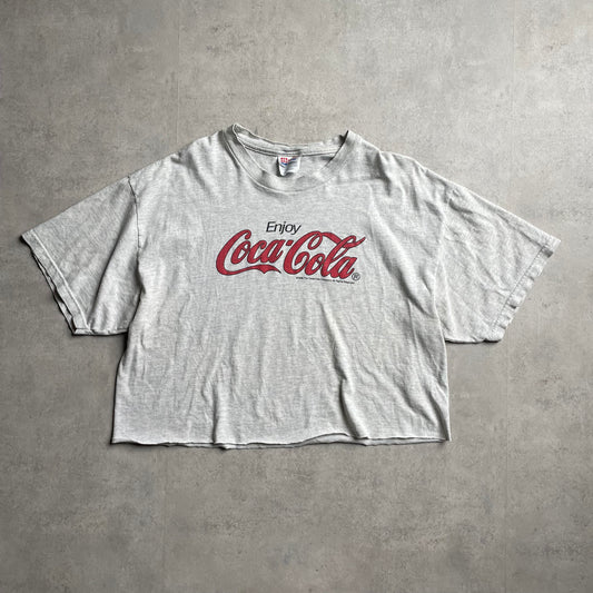 Vintage 90's Hanes Coca Cola cropped póló