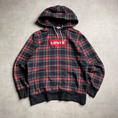 Levi's skótkockás hoodie