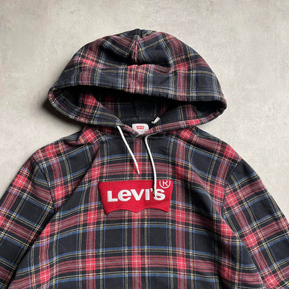 Levi's skótkockás hoodie