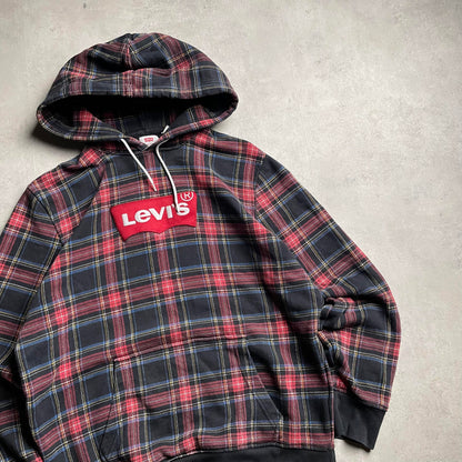 Levi's skótkockás hoodie