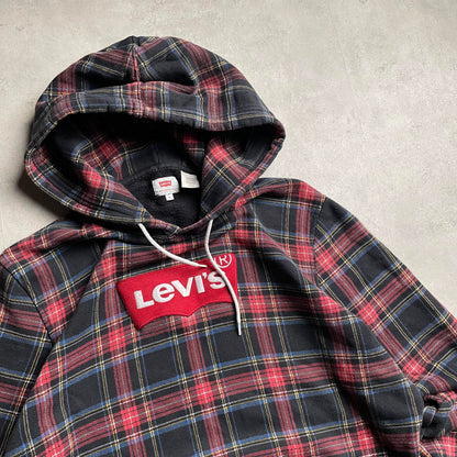Levi's skótkockás hoodie