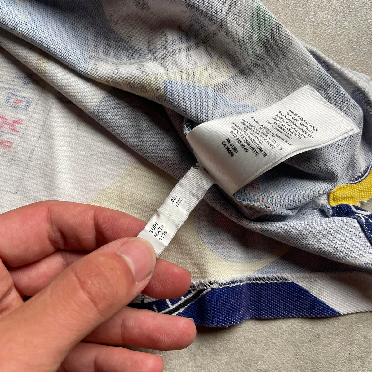 Ralph Lauren graphic pólóing