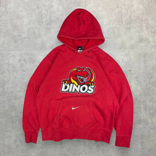 Vintage Nike Dinos kapucnis pulóver