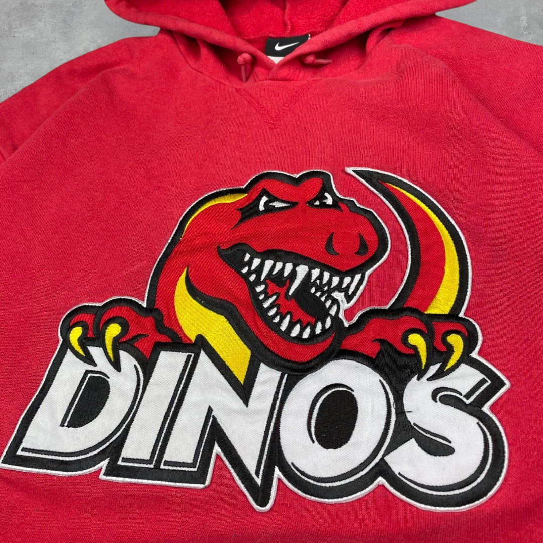 Vintage Nike Dinos kapucnis pulóver