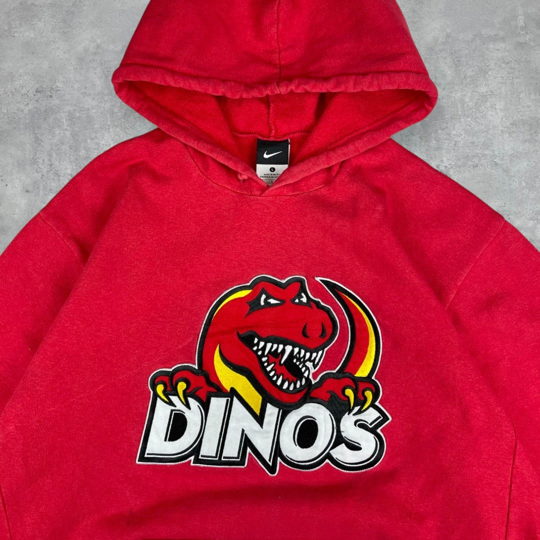 Vintage Nike Dinos kapucnis pulóver