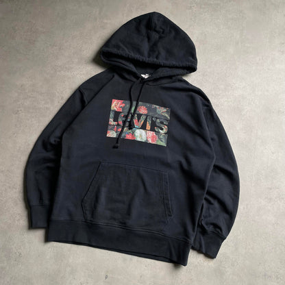 Levi's virágmintás big logo hoodie