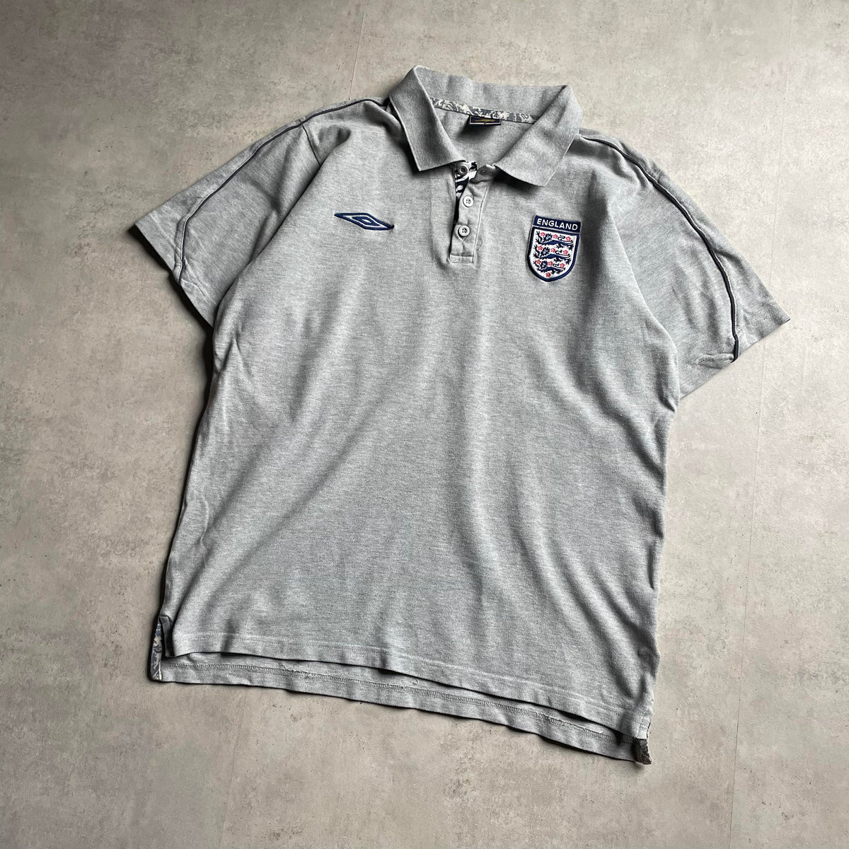 Umbro England galléros póló