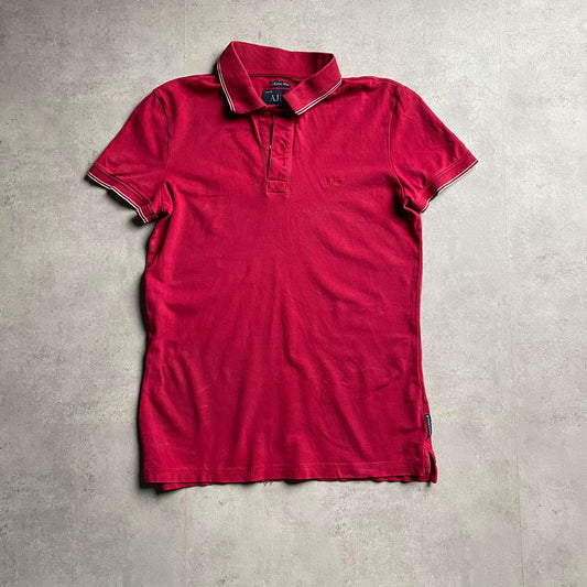 Armani Jeans piros pólóing