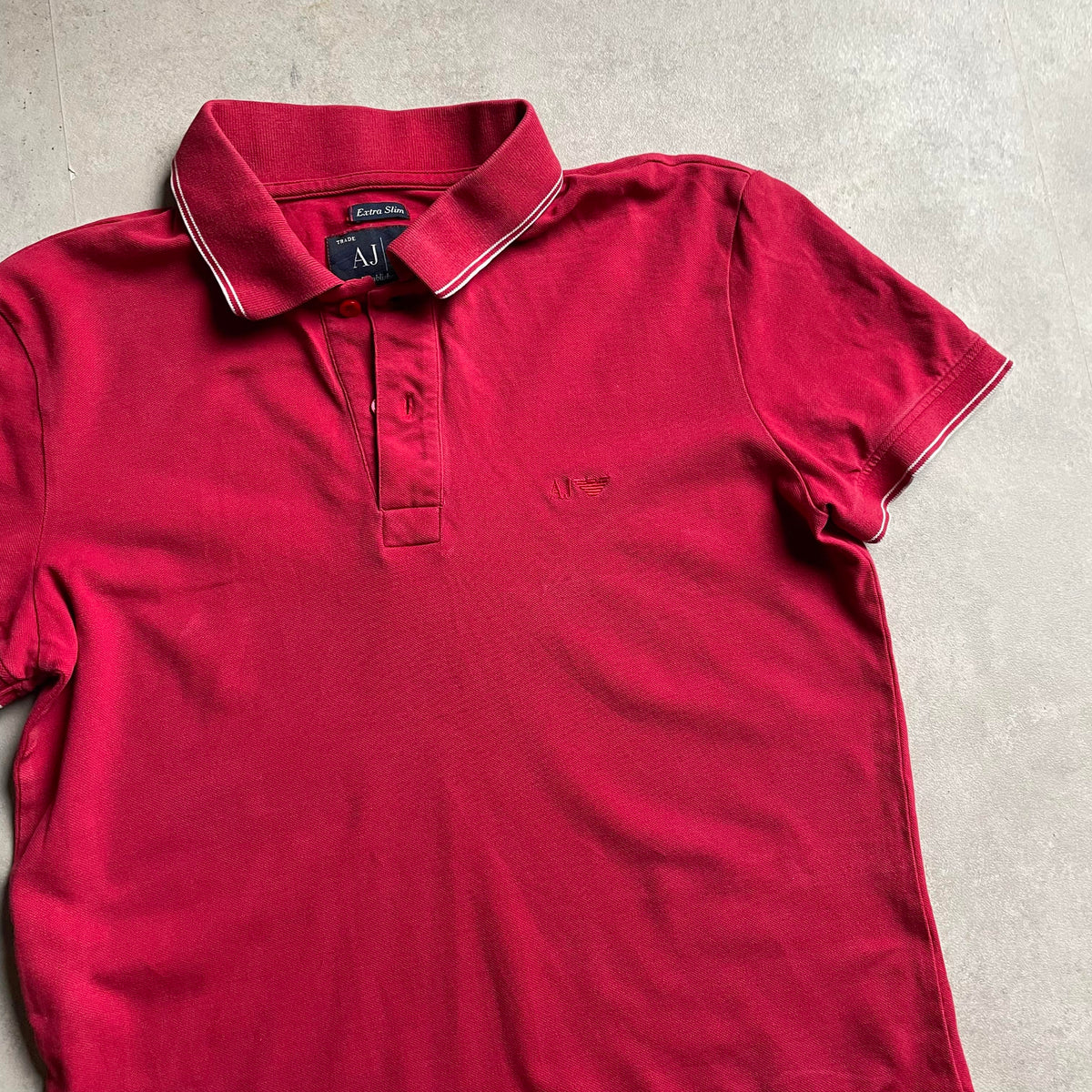 Armani Jeans piros pólóing