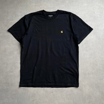 Carhartt fekete small logo póló