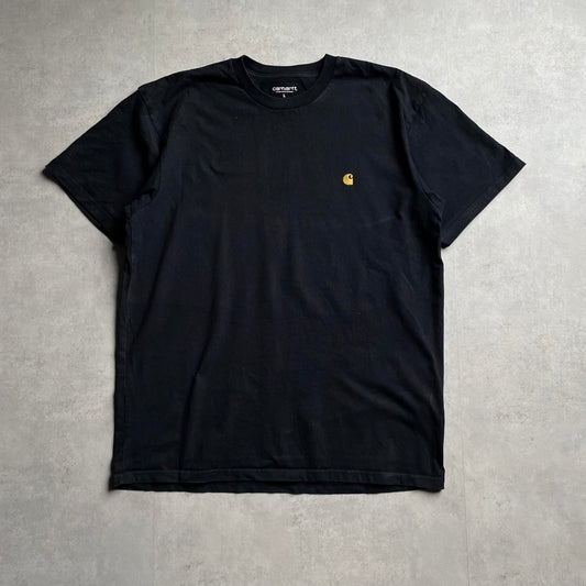 Carhartt fekete small logo póló