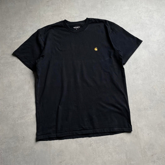 Carhartt fekete small logo póló