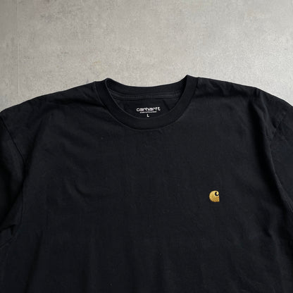 Carhartt fekete small logo póló