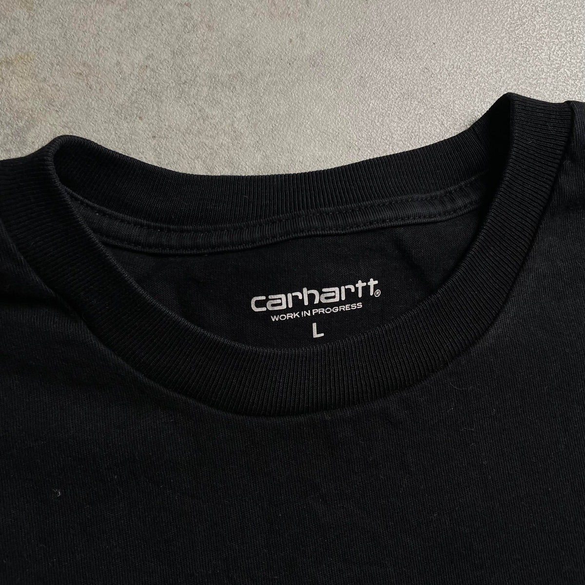 Carhartt fekete small logo póló