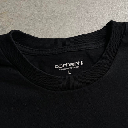 Carhartt fekete small logo póló