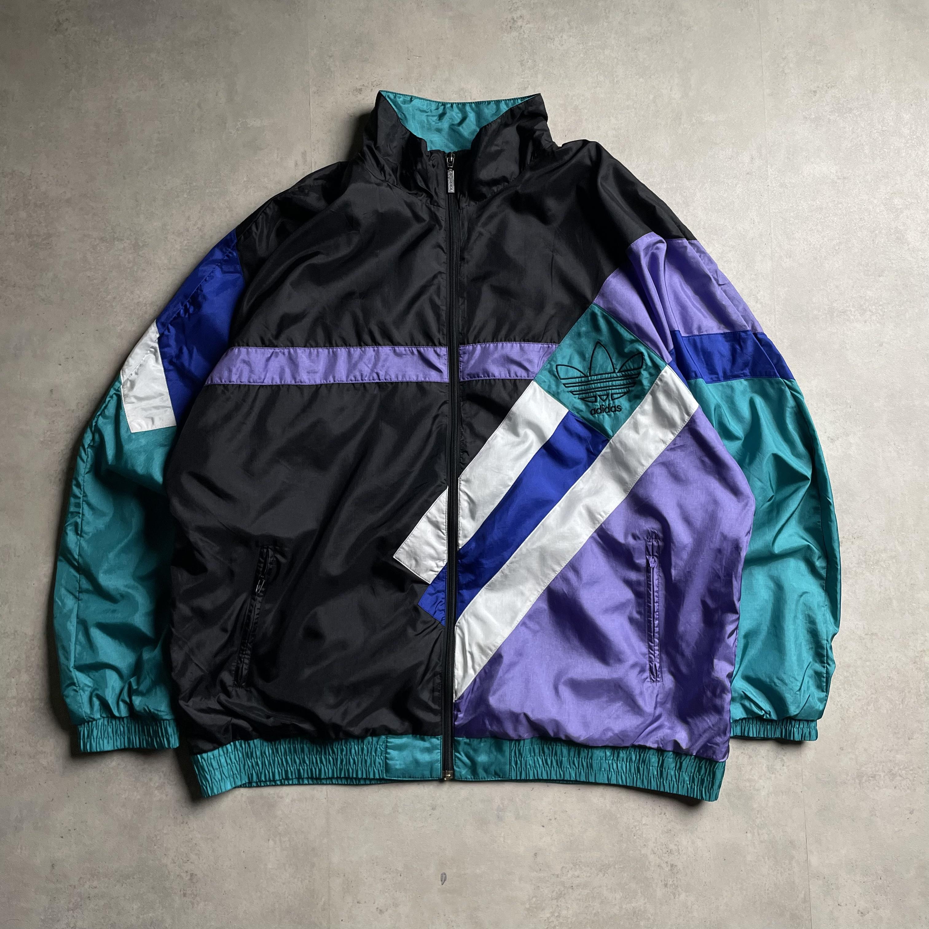 Vintage Adidas colorblock széldzseki