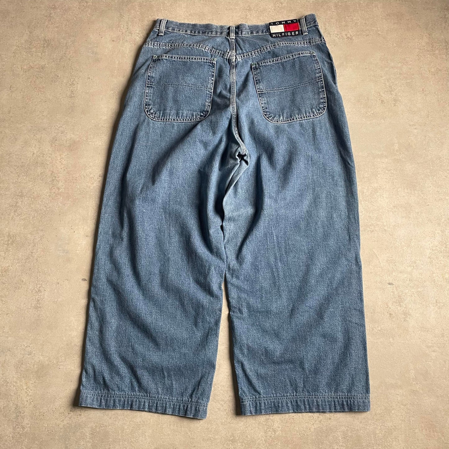 Vintage Tommy Hilfiger baggy farmernadrág