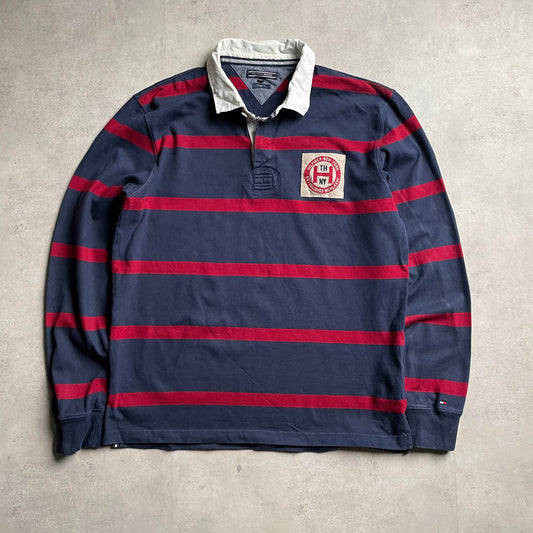 Tommy Hilfiger csíkos rugby shirt