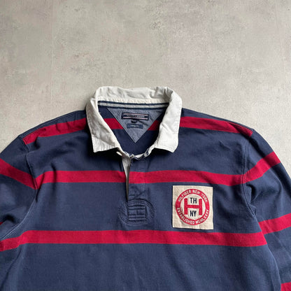 Tommy Hilfiger csíkos rugby shirt