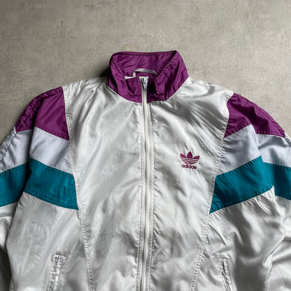 Vintage Adidas fehér széldzseki