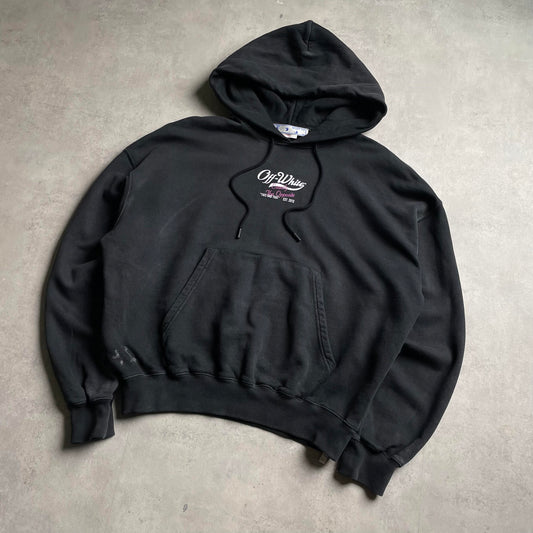 Off White Wave Off Boxy hoodie