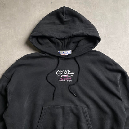 Off White Wave Off Boxy hoodie