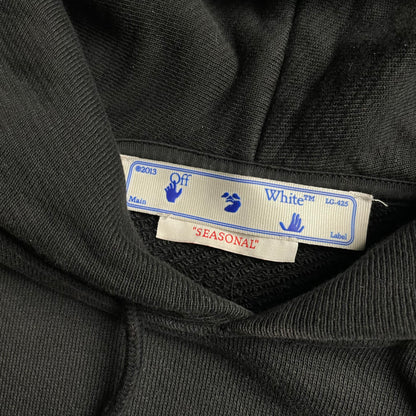 Off White Wave Off Boxy hoodie