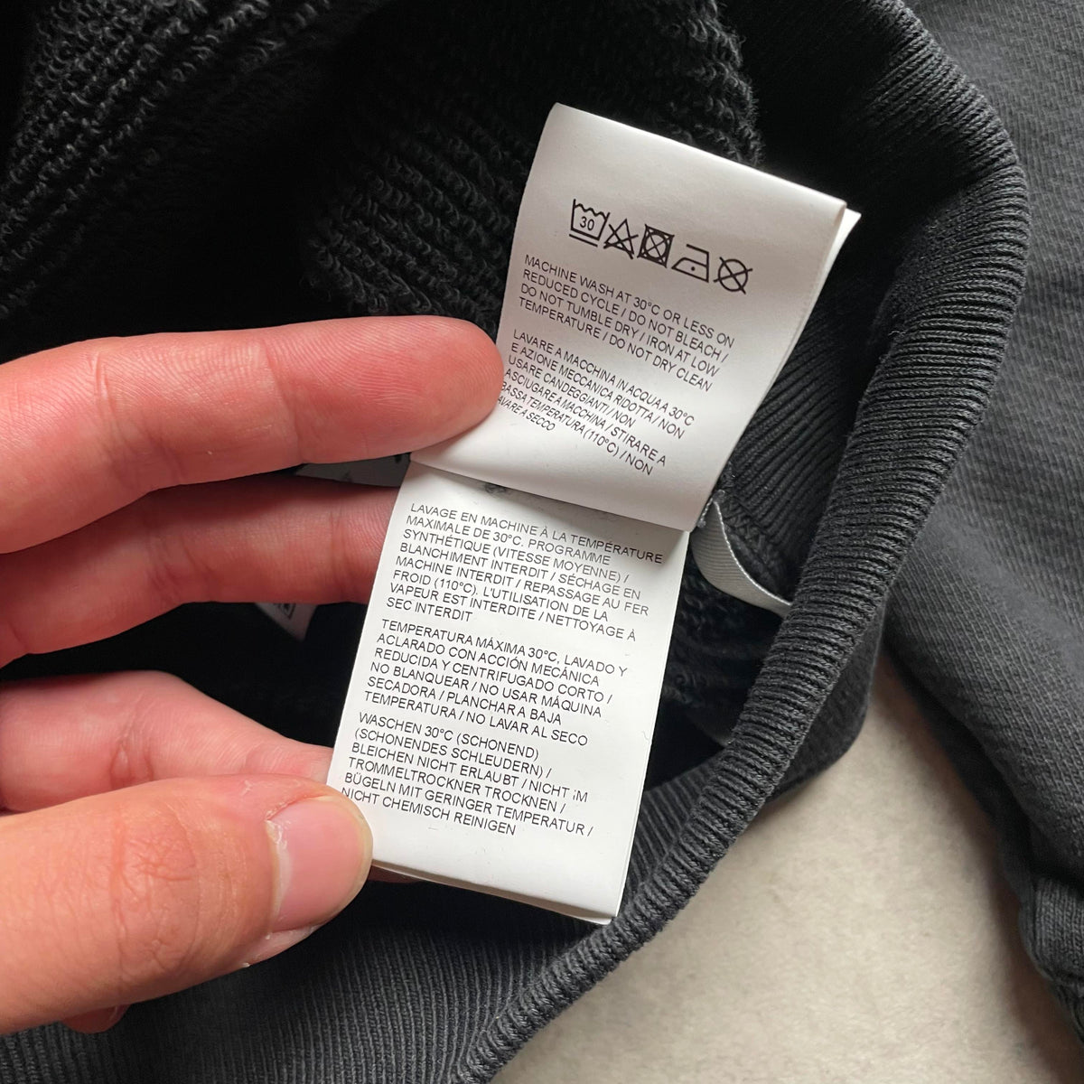 Off White Wave Off Boxy hoodie