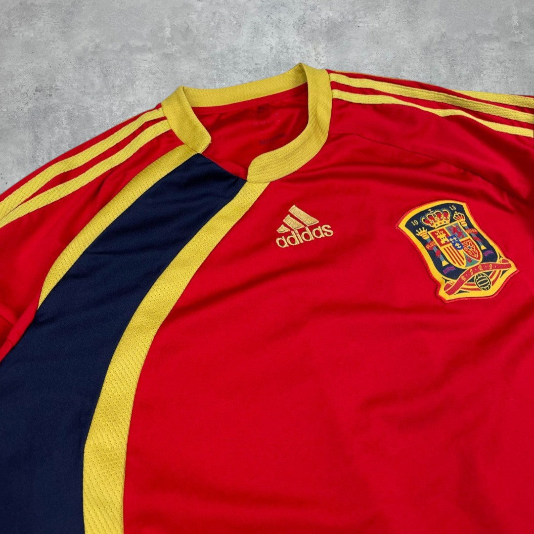 Adidas Spanyolország 09/10 hazai mez