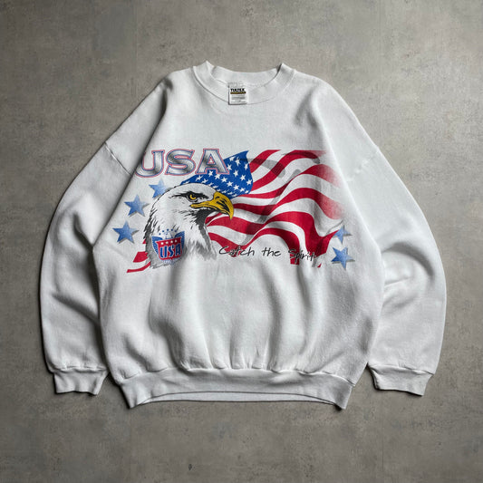 Vintage Tultex graphic crewneck