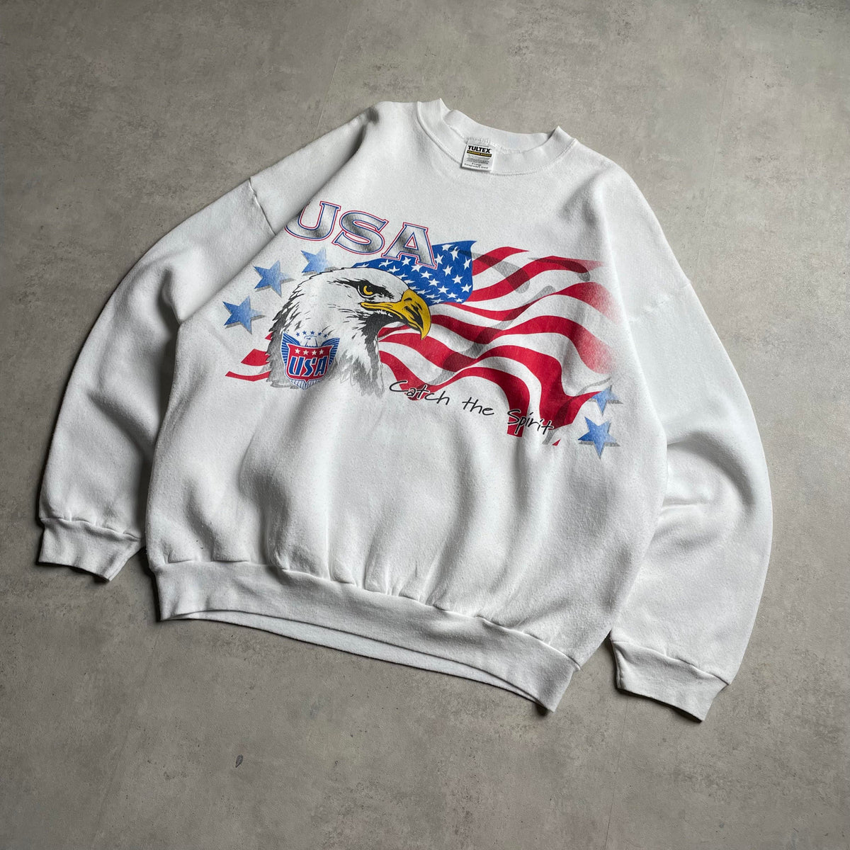 Vintage Tultex graphic crewneck