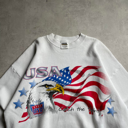 Vintage Tultex graphic crewneck