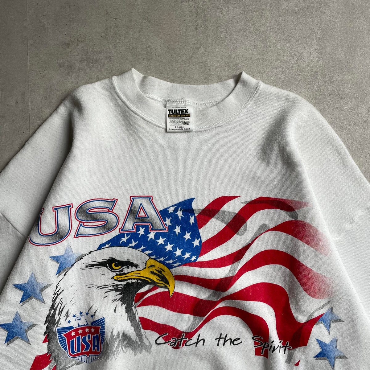 Vintage Tultex graphic crewneck