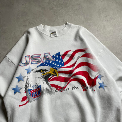 Vintage Tultex graphic crewneck