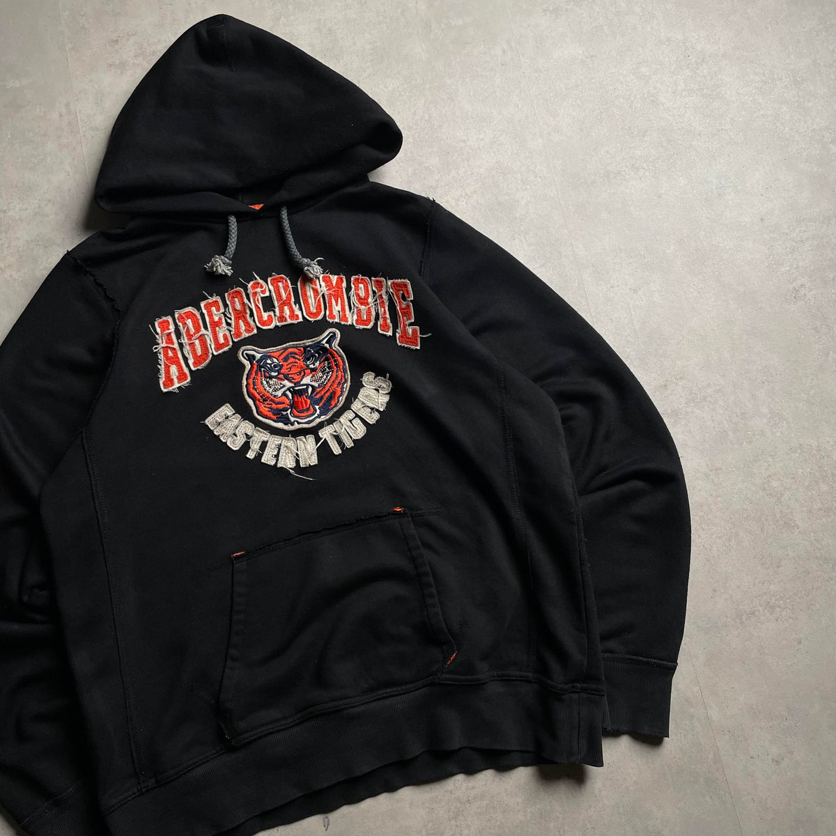 Y2K Abercrombie & Fitch graphic tigrises hoodie