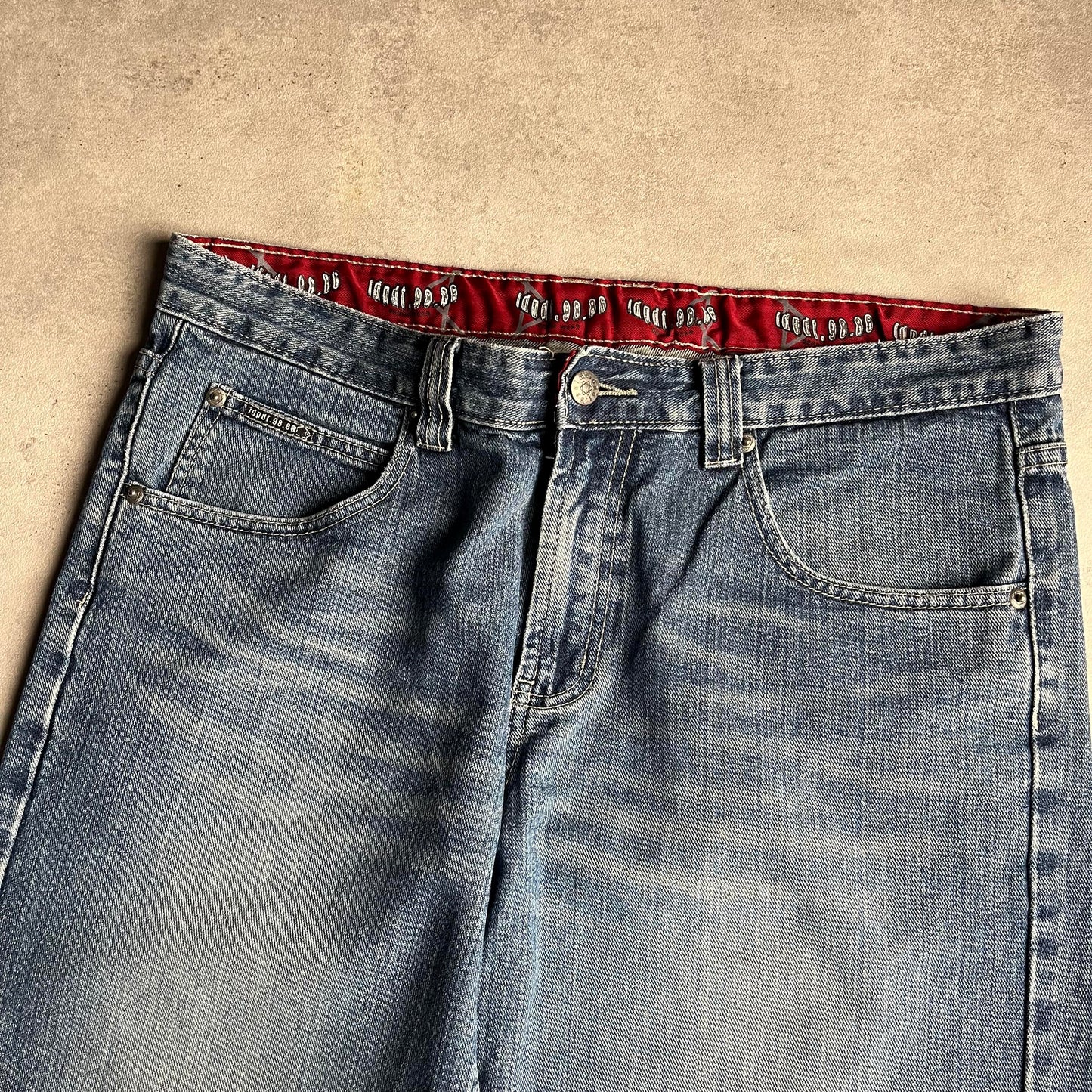 Vintage Idpdt.98.86 straight fit farmernadrág