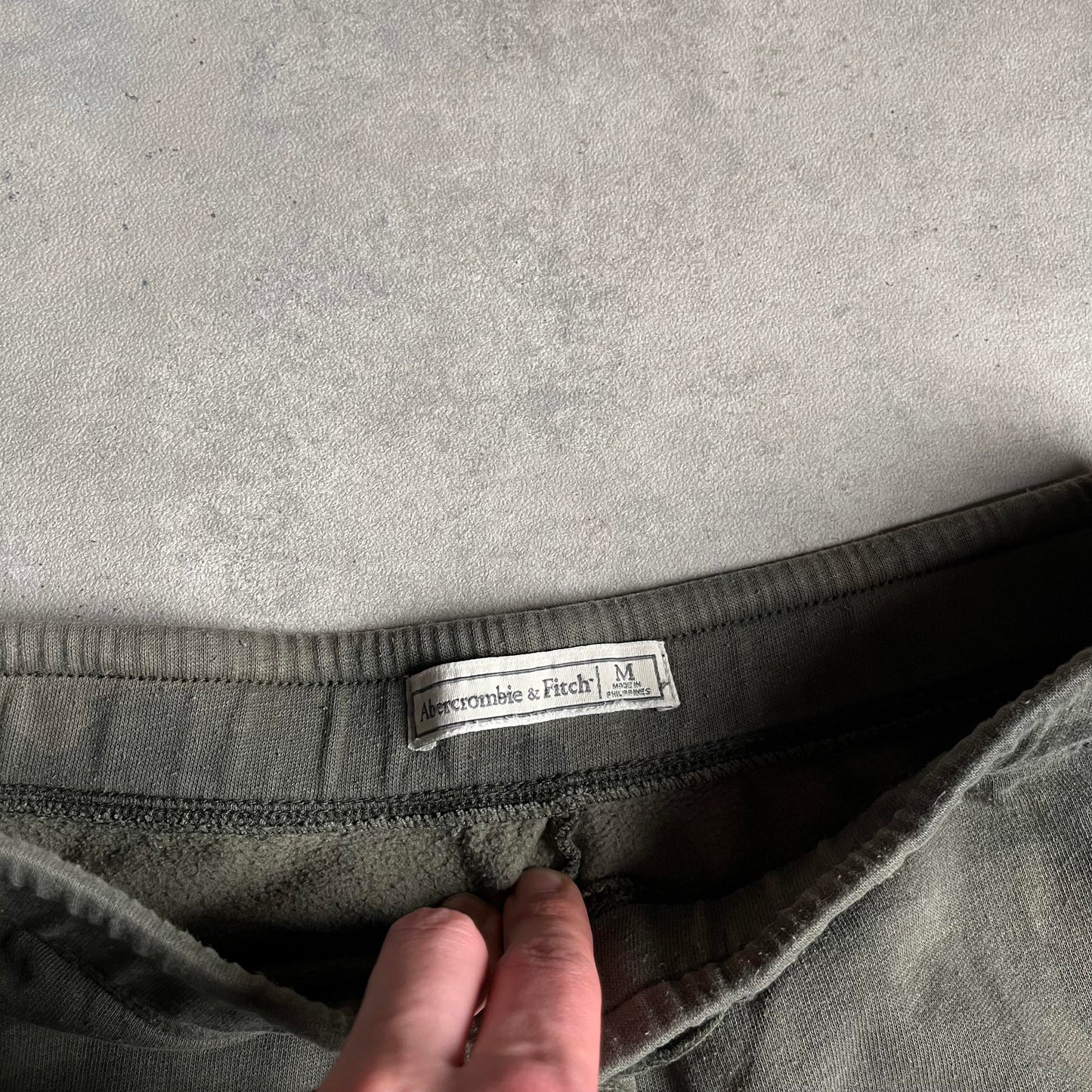 Vintage Abercrombie & Fitch camo melegítőnadrág