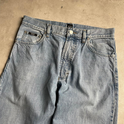 Hugo Boss világoskék straight fit farmernadrág