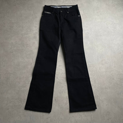 Vintage Hugos Boss flaire farmernadrág