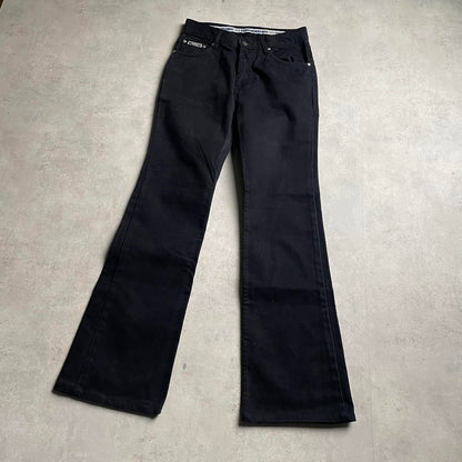 Vintage Hugos Boss flaire farmernadrág