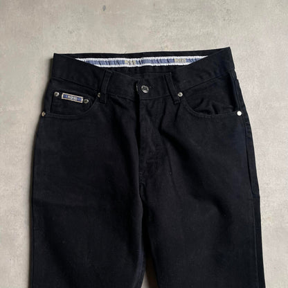 Vintage Hugos Boss flaire farmernadrág