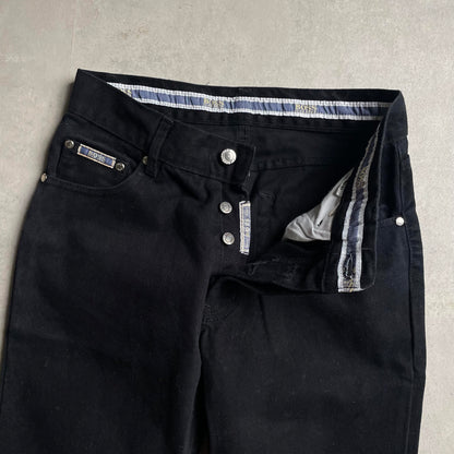 Vintage Hugos Boss flaire farmernadrág