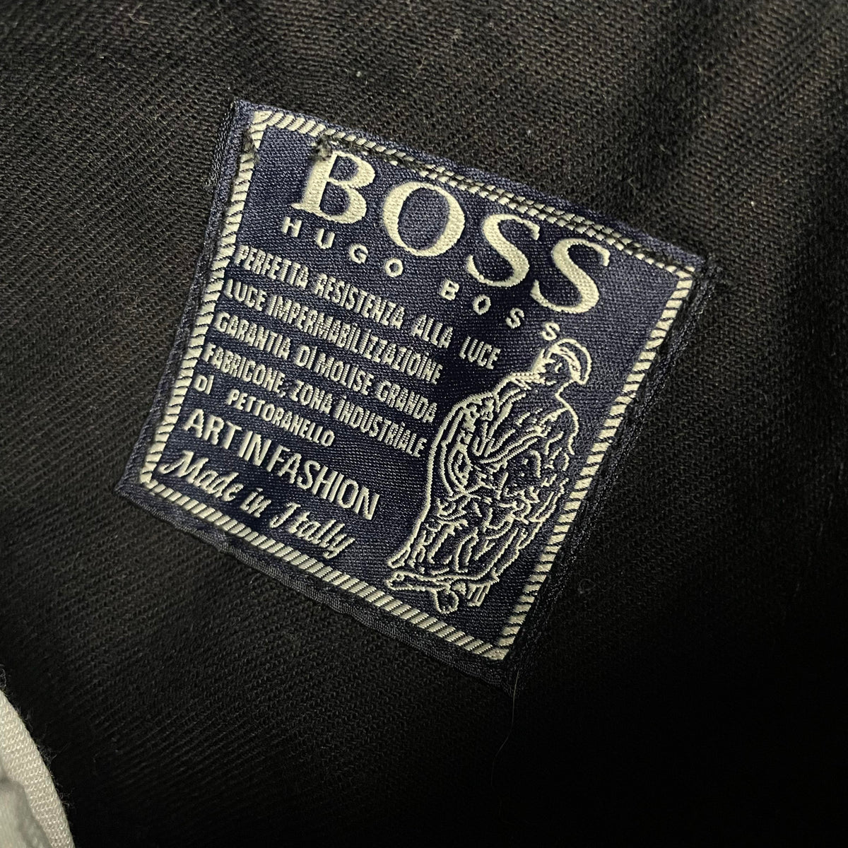 Vintage Hugos Boss flaire farmernadrág