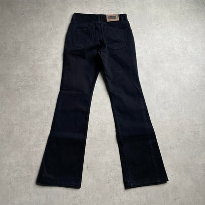 Vintage Hugos Boss flaire farmernadrág