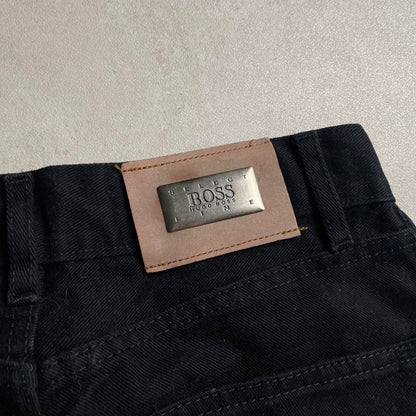 Vintage Hugos Boss flaire farmernadrág