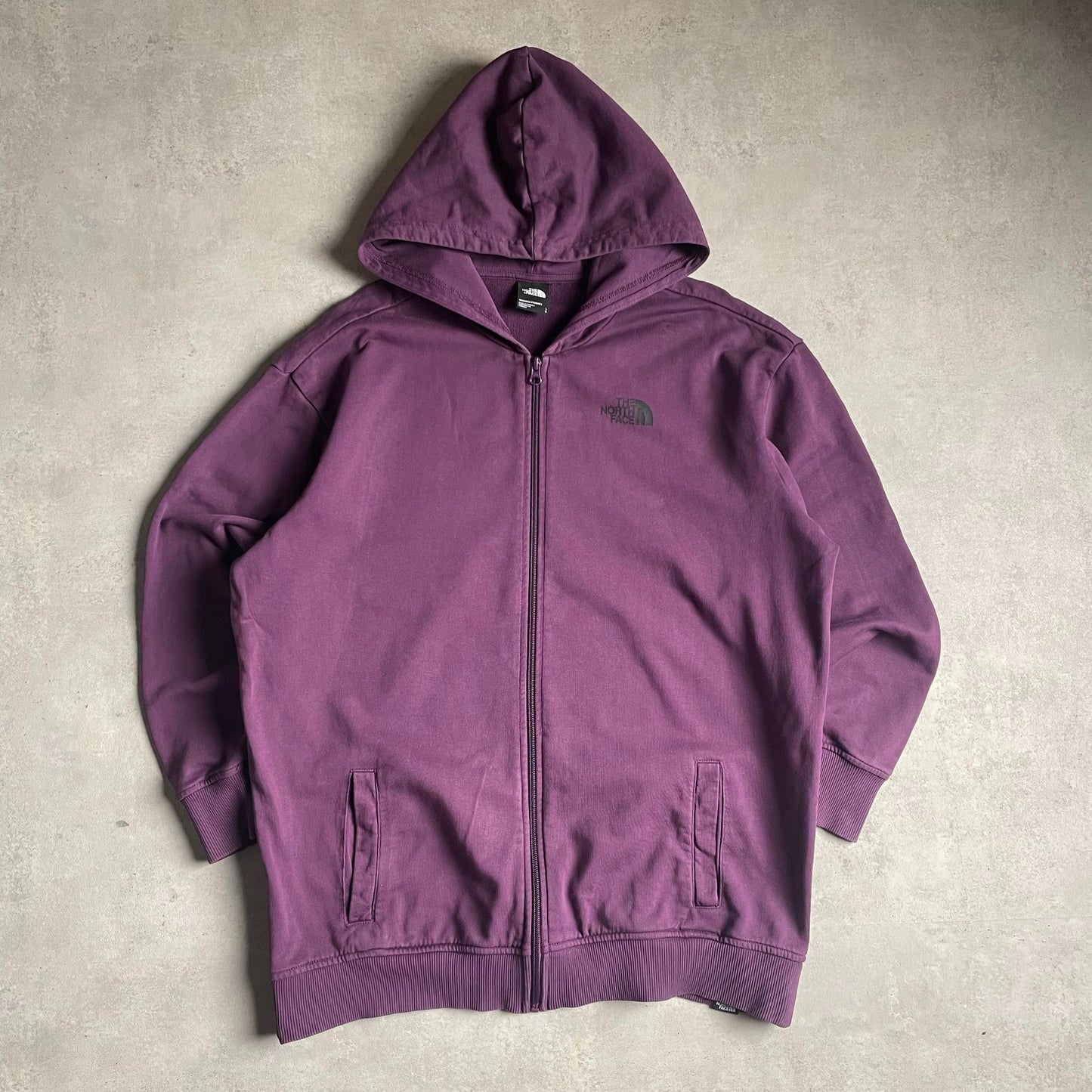 The North Face lila zipup hoodie