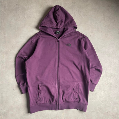 The North Face lila zipup hoodie