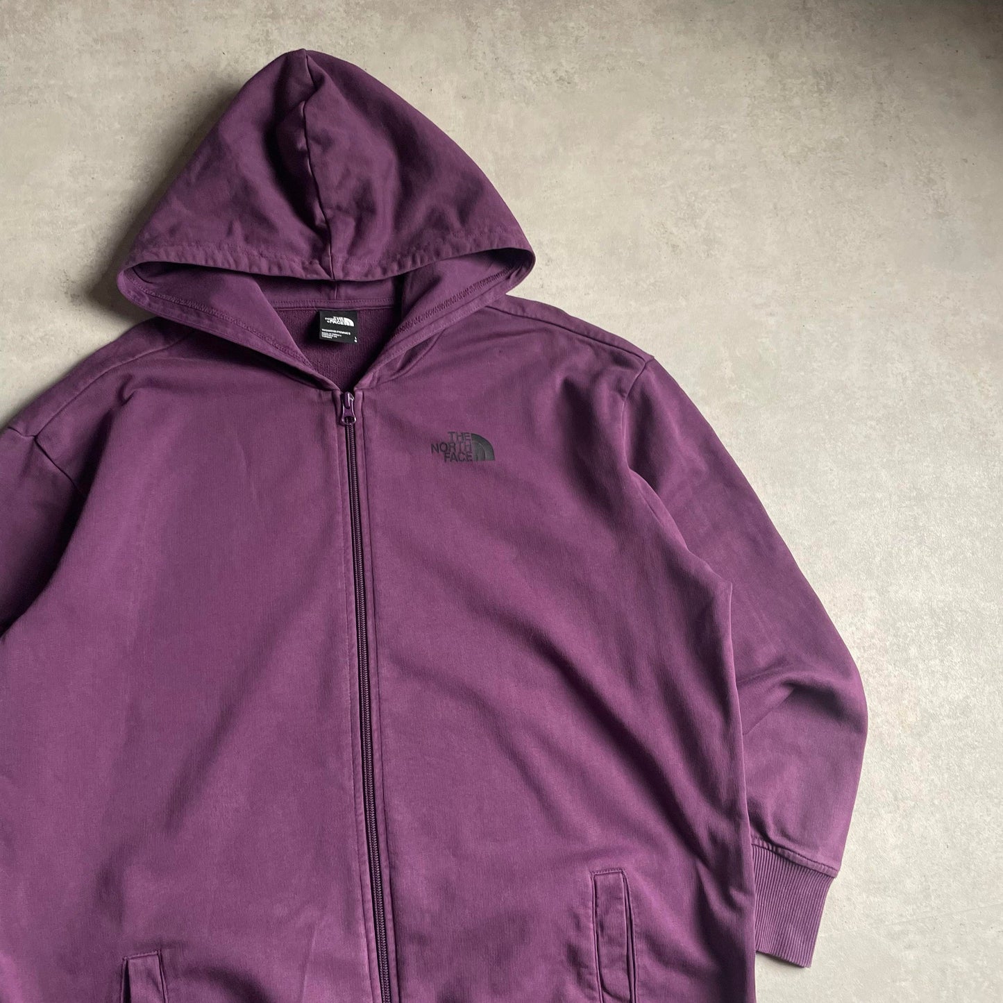 The North Face lila zipup hoodie
