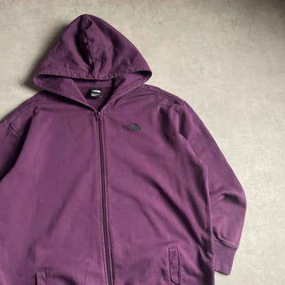 The North Face lila zipup hoodie